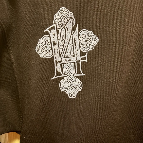 Trippie Redd 1400 Men’s Black Hoodie w Graphic Design in Size Small BNOT - Picture 3 of 11